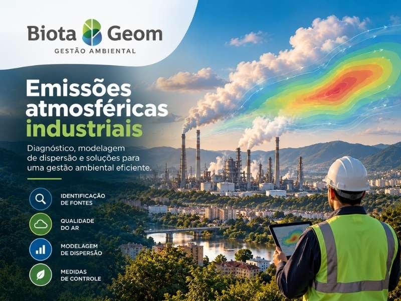 Emissões atmosféricas industriais: a importância dos diagnósticos ambientais e dos estudos de dispersão